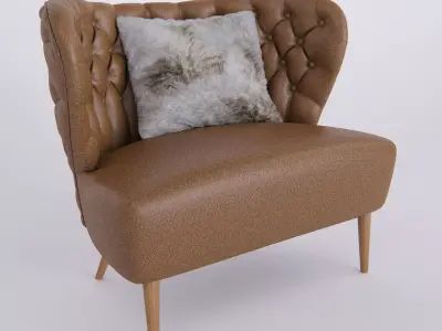 Fado armchair by PAULO ANTUNES Free 3D model