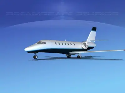 Cessna C680 Citation Soveriegn V16 3D model