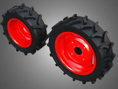 Jivo 365ti Wheel and Tire 3D model