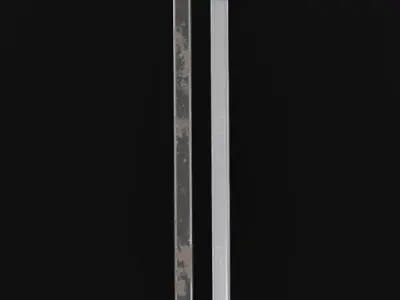 cyberpunk mechanical sword 3D model