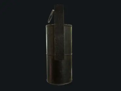 Iron Grenade Low-Poly 3D Models Low-poly 3D model