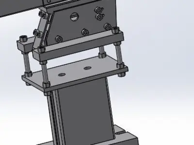 A vibrating disc for piping products 3D model