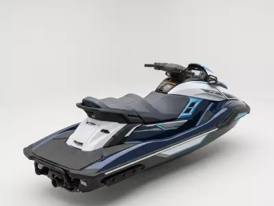 Yamaha FX Cruiser WaveRunner Jet Ski Low-poly 3D model