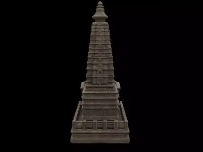 ancient building 3D model