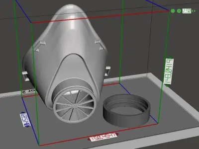 Face Mask for covid-19 virus protection Free 3D print model