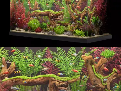 Aquarium 4 3D model