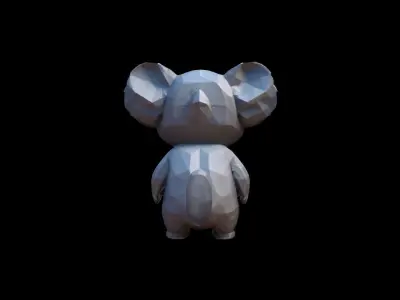 3d Render The Koala  Marsupial Animal To Australia 3D model