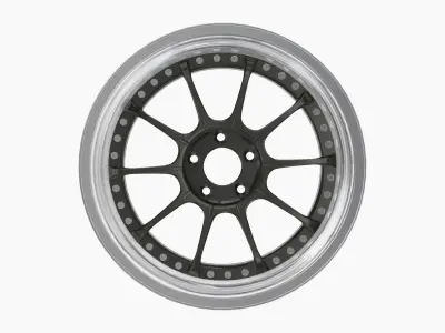 SSR Professor SP5 Wheel Low-poly 3D model