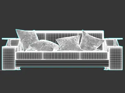 Furniture 3D model 4