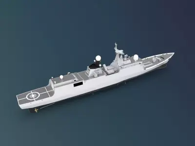Type 054A frigate 3D model