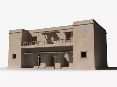 Arab x42 Low-poly 3D model