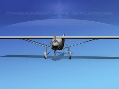 Ryan NYP Spirit of St Louis VBM 3D model