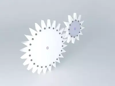 dfg industrial star Free 3D model