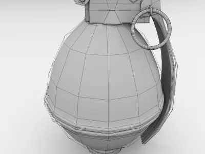 Fragmentation Grenade 3D model