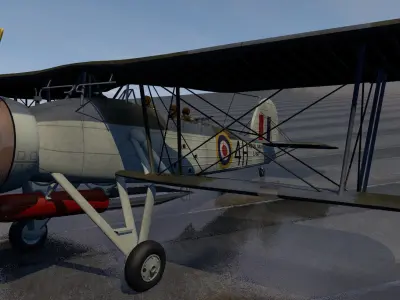 Fairey Swordfish Mk-1 3D model