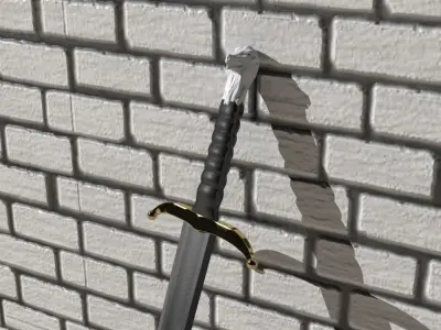 Game of Thrones-LongClaw-Jon Snow Sword Free 3D model