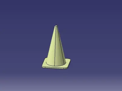 ROAD ELEMENTS Low-poly 3D model