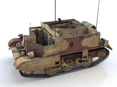 Bren Gun Carrier MK I - BUC - T12642  3D model