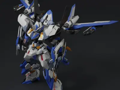 XS04 - Original Mecha Design 3D model