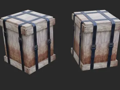 Survival Box 3D model