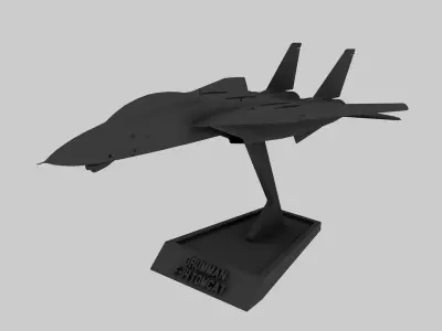 STL Grumman F-14 Tomcat 3D print model