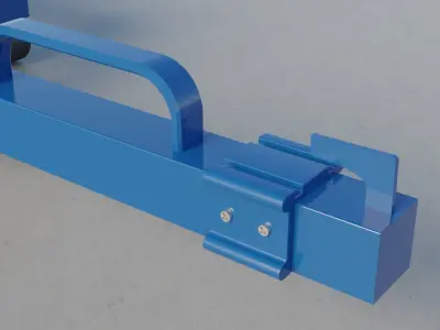 Dolly Support for Engines  3D model