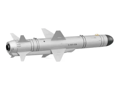 Anti-Ship Missile X-35U 3D model