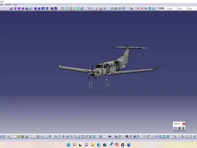 pilatus pc-12 3D model