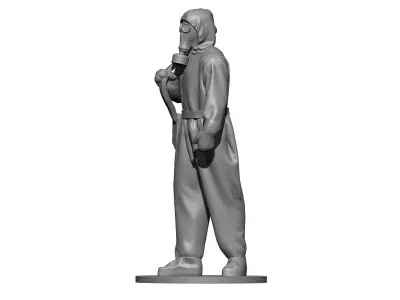 Hazmat suit 3D print model