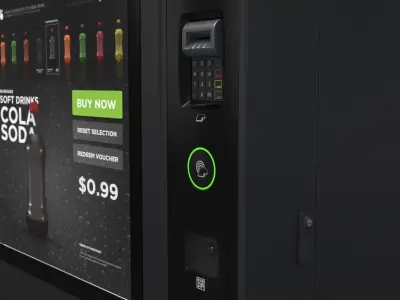 Vending Machine 3D model 7