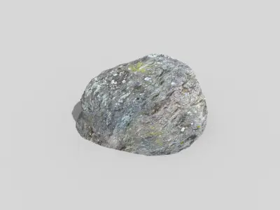 Detailed Rock 3D model
