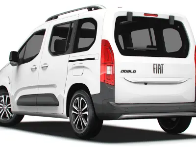 Fiat Doblo 361 2025 3D model