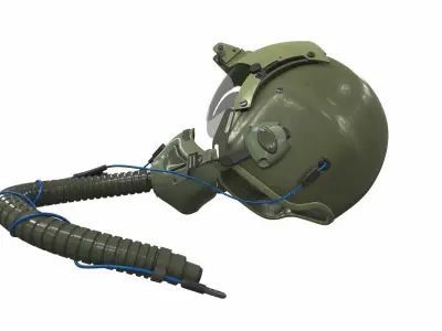 Pilot helmet jc-3 3D model