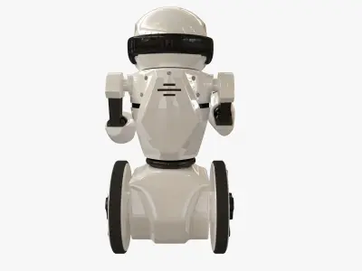 Meetmip robot on wheels 3D model