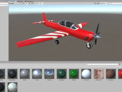 Airplane EMB 312 Tucano A29 - Aviao 3D model