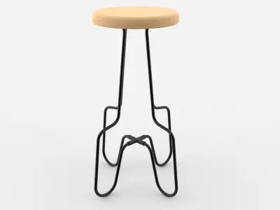 Stool 03 Free 3D model