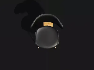 Bar stool Free low-poly 3D model