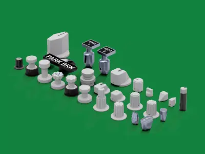 Airbus Knob 3D print model