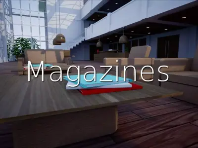 Magazines SHC Quick Office LM Low-poly 3D model