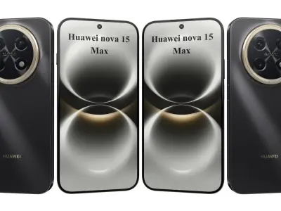 Huawei Nova 15 Max All Colors 3D model