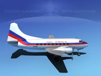 Martin 202 Omni Air 3D model