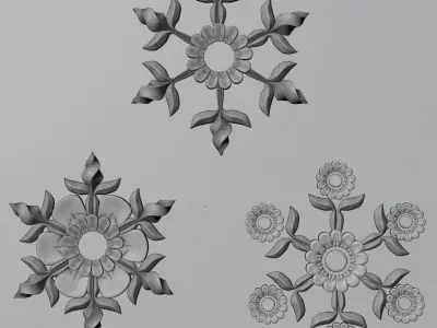 Ornament Element Free 3D model