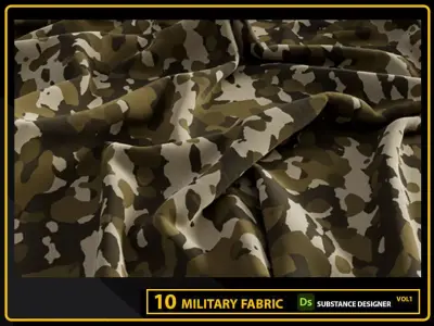 10 MILITARY FABRIC 3D model