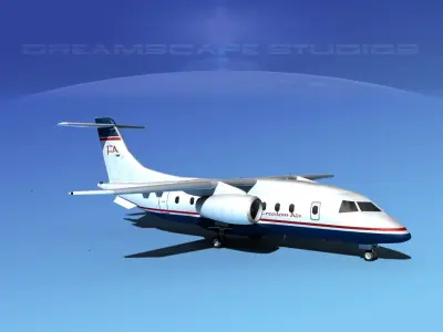 Dornier 328Jet Freedom Air 3D model