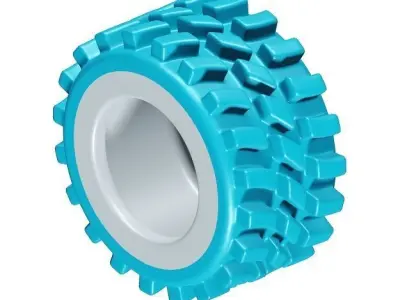 Toddler Tyre Toy 3D model