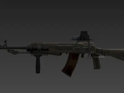 The AN94 from Call to Arms Low-poly 3D model