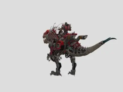 Mecha T-Rex 3D model