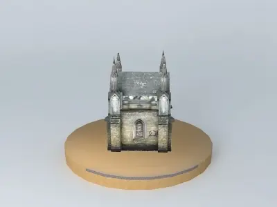 Riga crypt Jekaba cemetery Free 3D model