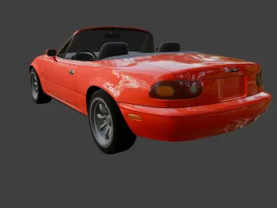 Mazda Miata Free - Free low-poly 3D model