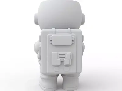 Astronaut Plant Pot 3D Print Model 3D print model buy